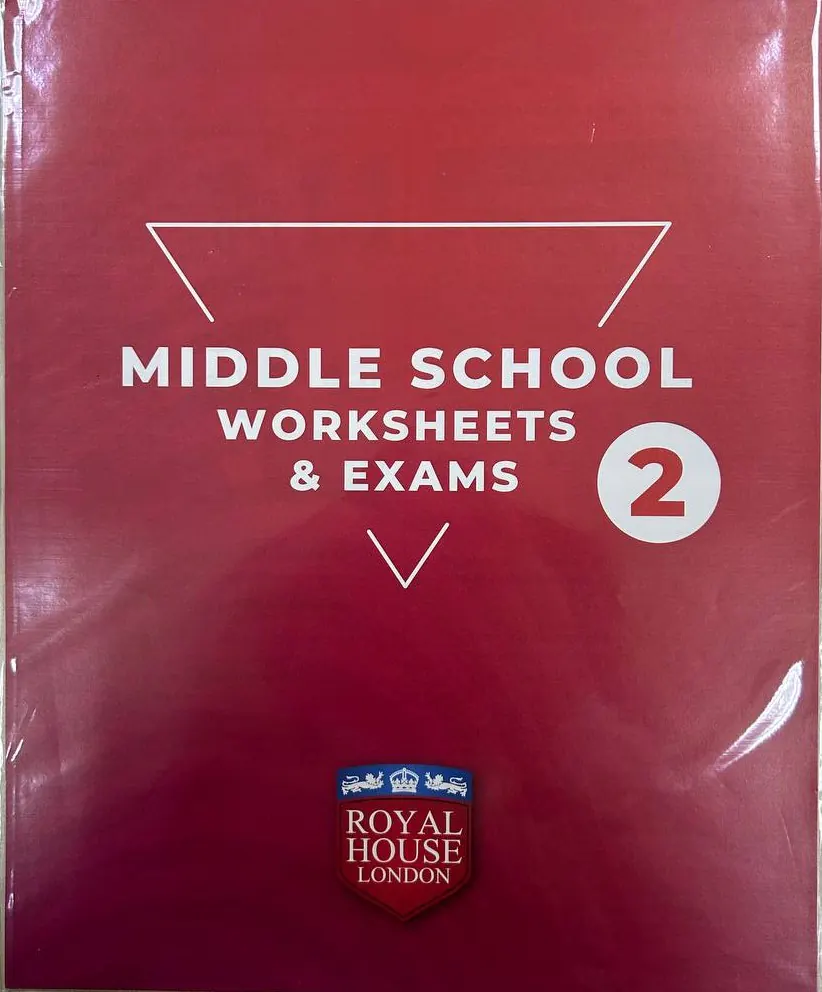 Middle School Worksheets Exams 2 - Image 1