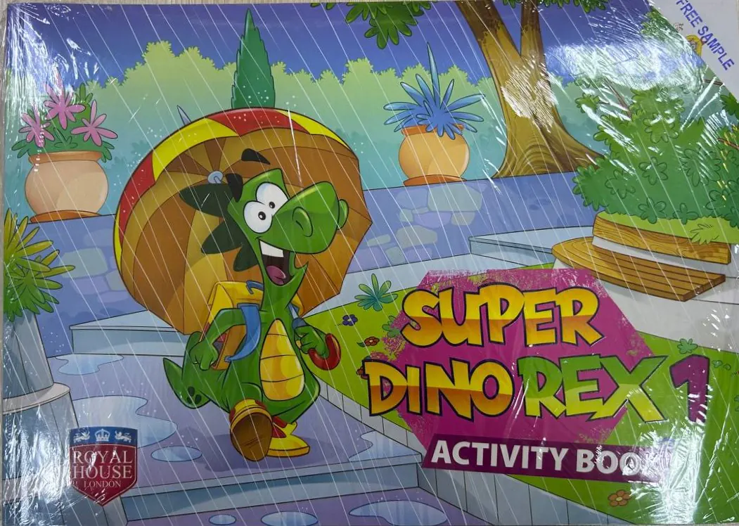Super Dino Rex 1 Activity Book - Image 1