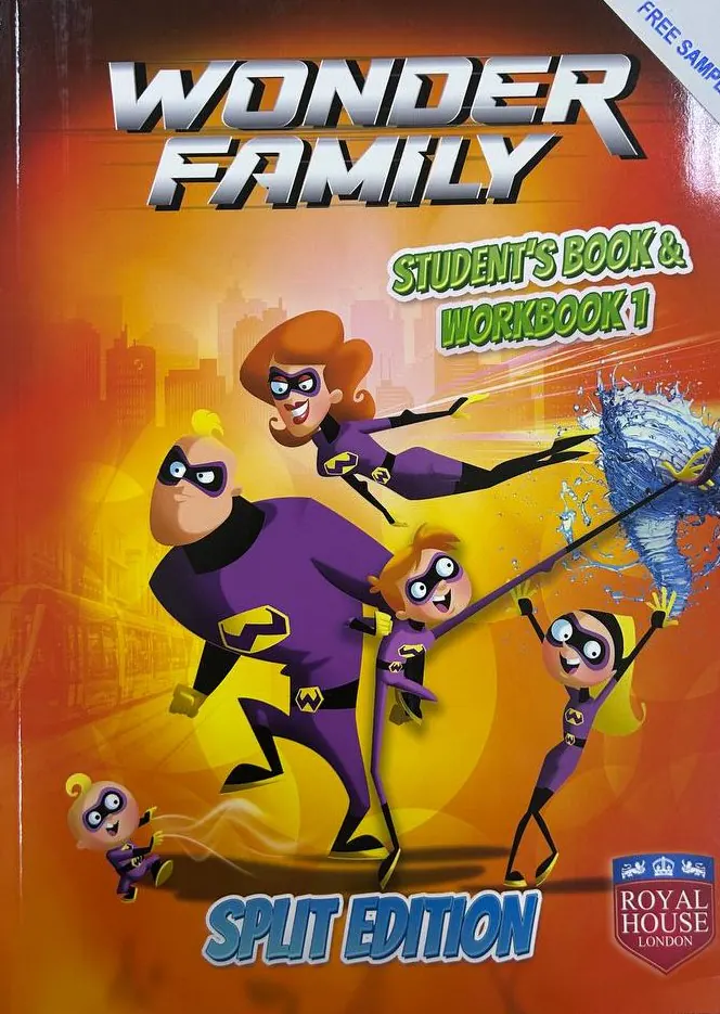 Wonder Family Student Book & Workbook Split Editions 1 - Image 1
