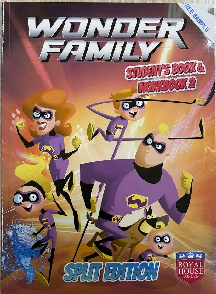 Wonder Family Student Book & Workbook Split Editions 2 - Image 1