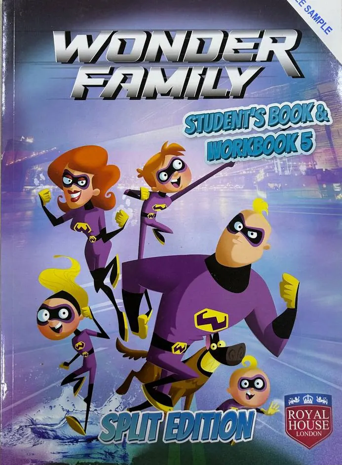 Wonder Family Student Book & Workbook Split Editions 5 - Image 1
