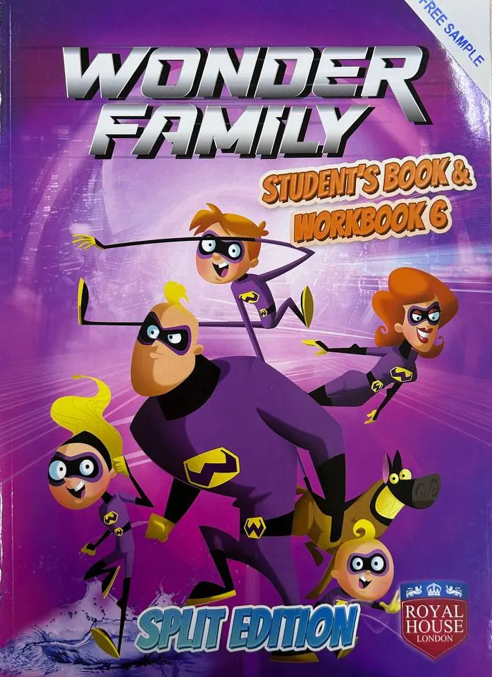 Wonder Family Student Book & Workbook Split Editions 6 - Image 1