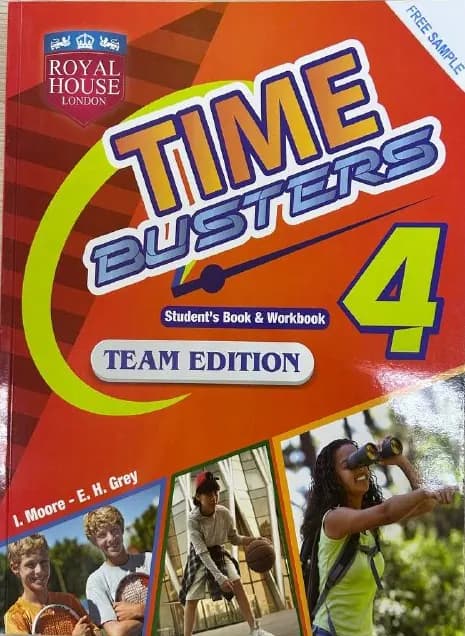Timebusters 4 Team Edition Student Book&Workbook + LMS - Image 1